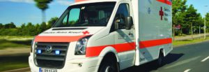 Bühnenbild Rettungswagen