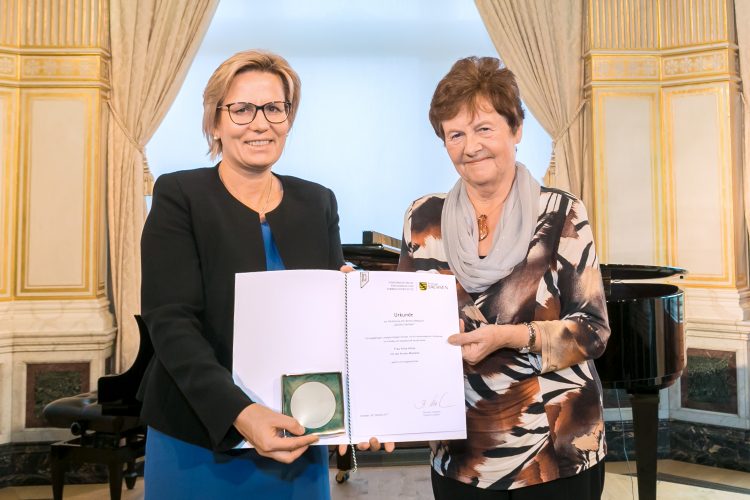 Verleihung der Annen - Medaille 2017 im Schloss Albrechtsberg zu Dresden