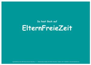 Bock auf elternfreie Zeit